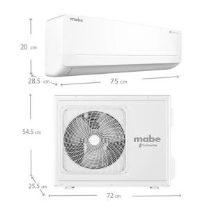 MiniSplit Inverter Mabe 1.5 toneladas 220v